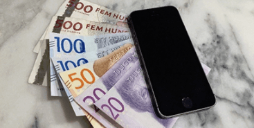 Pengar och mobil